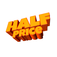 half price logo